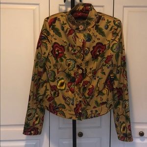 Tan Jacket with Snapp Buttons